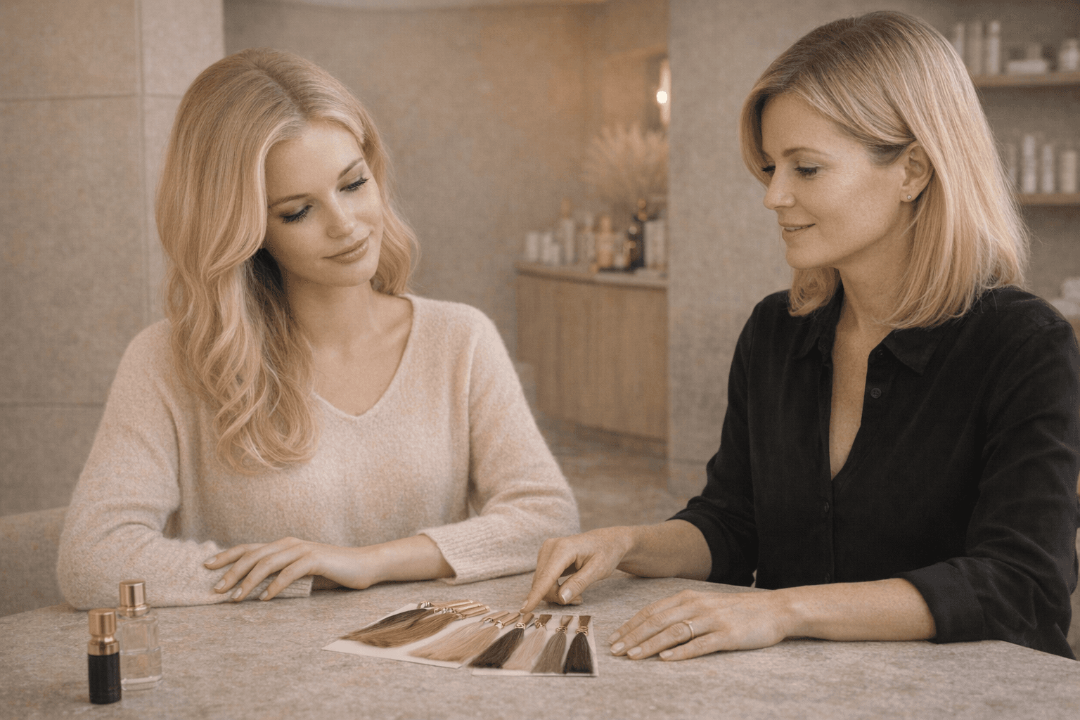 Beauty consultation editorial