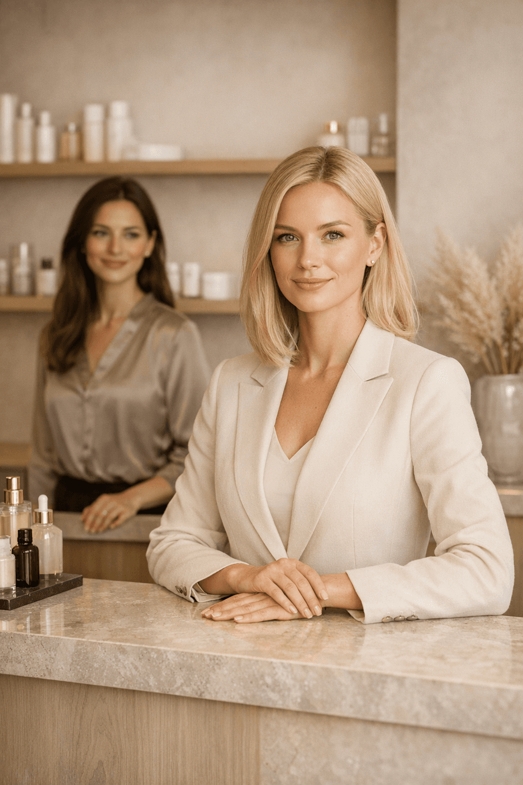OnlyBeauty frontdesk visual